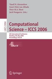 Cover von Computational Science - ICCS 2006