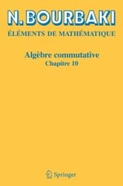 Cover von Algèbre commutative