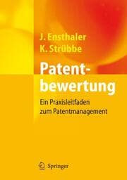 Cover von Patentbewertung