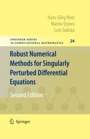 Cover von Robust Numerical Methods for Singularly Perturbed Differential Equations