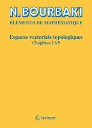 Cover von Espaces Vectoriels Topologiques
