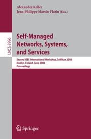 Cover von Self-Managed Networks, Systems, and Services