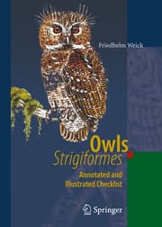 Cover von Owls (Strigiformes): Annotated and Illustrated Checklist