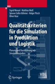 Cover von Qualitätskriterien für die Simulation in Produktion und Logistik