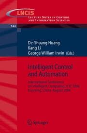 Cover von Intelligent Control and Automation
