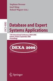 Cover von Database and Expert Systems Applications