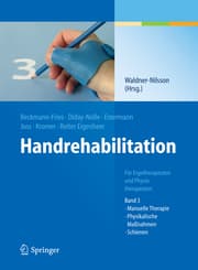 Cover von Handrehabilitation: Ergo- und physiotherapeutische Konzepte 3