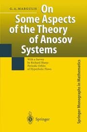 Cover von On Some Aspects of the Theory of Anosov Systems