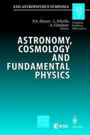 Cover von Astronomy, Cosmology and Fundamental Physics