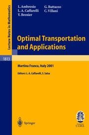 Cover von Optimal Transportation and Applications