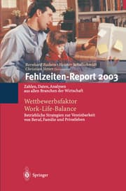 Cover von Fehlzeiten-Report 2003