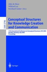 Cover von Conceptual Structures for Knowledge Creation and Communication