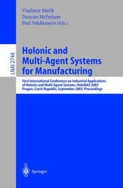 Cover von Holonic and Multi-Agent Systems for Manufacturing