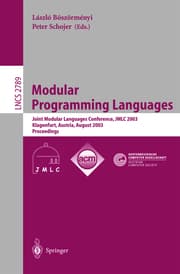 Cover von Modular Programming Languages