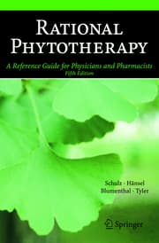 Cover von Rational Phytotherapy