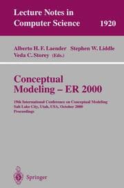 Cover von Conceptual Modeling - ER 2000