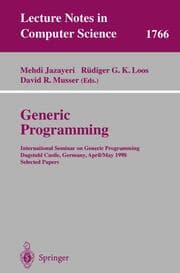 Cover von Generic Programming