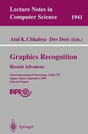 Cover von Graphics Recognition.Recent Advances