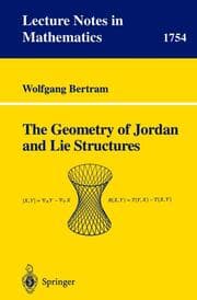 Cover von The Geometry of Jordan and Lie Structures