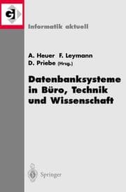 Cover von Datenbanksysteme in Büro, Technik und Wissenschaft