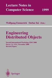 Cover von Engineering Distributed Objects