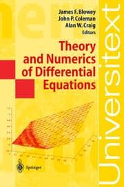 Cover von Theory and Numerics of Differential Equations