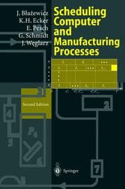 Cover von Scheduling Computer and Manufacturing Processes