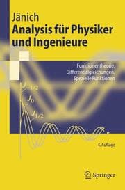 Cover von Analysis für Physiker und Ingenieure