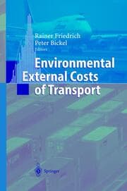Cover von Environmental External Costs of Transport