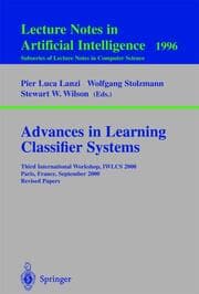 Cover von Advances in Learning Classifier Systems