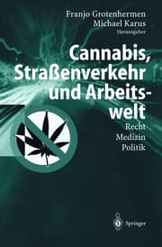 Cover von Cannabis, Straßenverkehr und Arbeitwelt