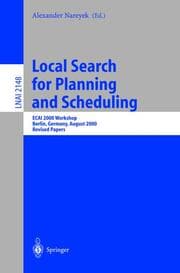 Cover von Local Search for Planning and Scheduling