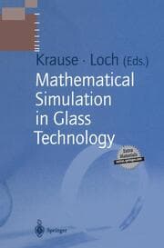Cover von Mathematical Simulation in Glass Technology
