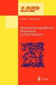 Cover von Thermal Nonequilibrium Phenomena in Fluid Mixtures