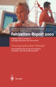 Cover von Fehlzeiten-Report 2002