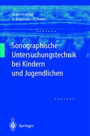 Cover von Sonographische Untersuchungstechnik bei Kindern und Jugendlichen