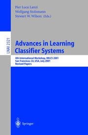 Cover von Advances in Learning Classifier Systems
