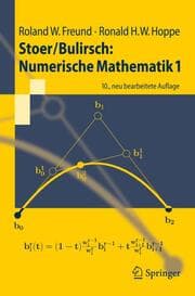 Cover von Stoer/Bulirsch: Numerische Mathematik 1