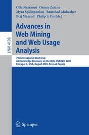 Cover von Advances in Web Mining and Web Usage Analysis