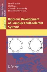 Cover von Rigorous Development of Complex Fault-Tolerant Systems