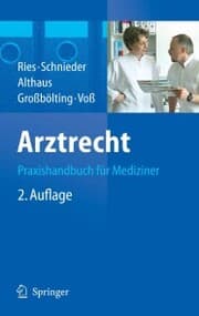 Cover von Arztrecht
