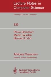 Cover von Attribute Grammars