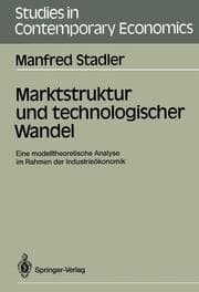 Cover von Marktstruktur und technologischer Wandel