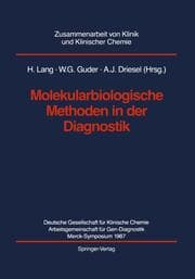 Cover von Molekularbiologische Methoden in der Diagnostik