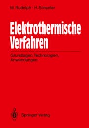 Cover von Elektrothermische Verfahren