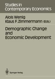 Cover von Demographic Change and Economic Development