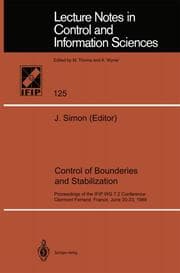 Cover von Control of Boundaries and Stabilization