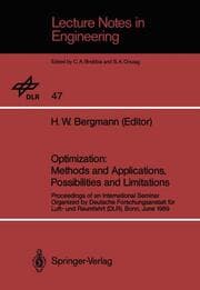 Cover von Optimization: Methods and Applications, Possibilities and Limitations