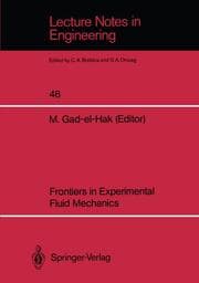 Cover von Frontiers in Experimental Fluid Mechanics