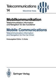 Cover von Mobilkommunikation / Mobile Communications